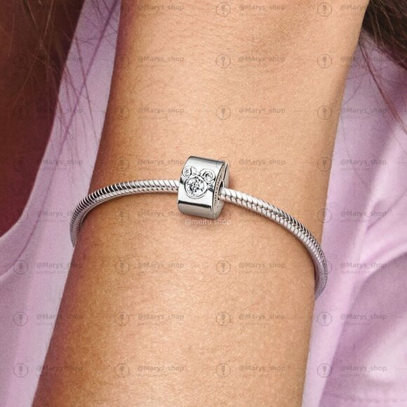 Pandora Disney Mickey Mouse & Minnie Mouse Clip Charm|Pendant - Picture 2 of 2